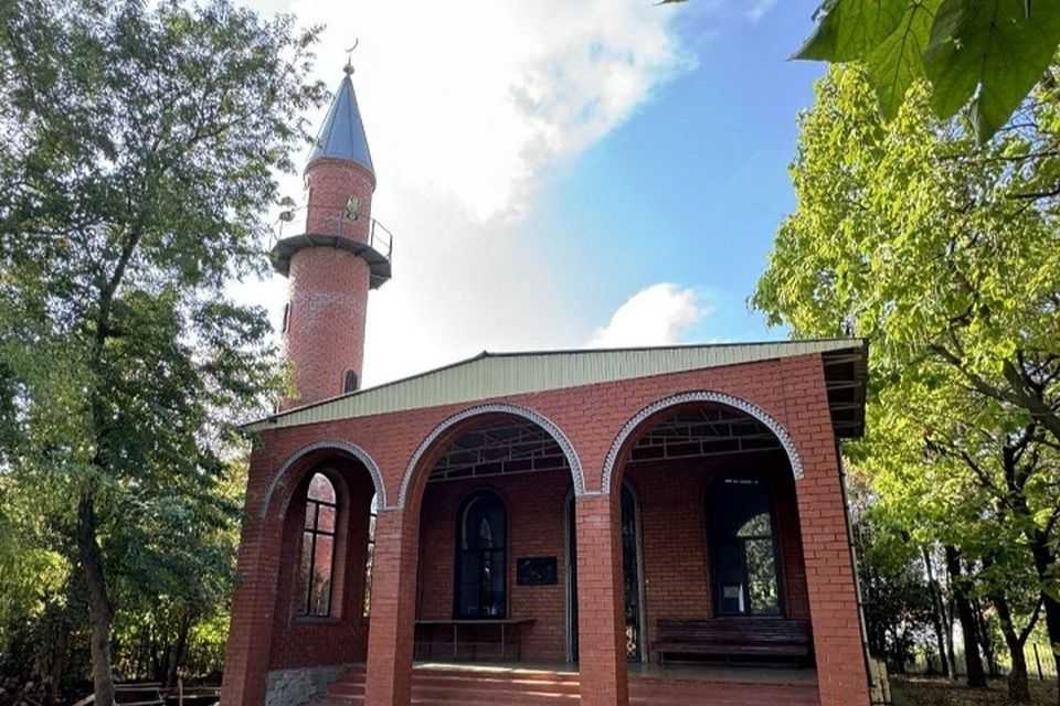 The mosque in Kozet. Photo: Spiritual Administration of Muslims of the Republic of Adygea and the Krasnodar region.