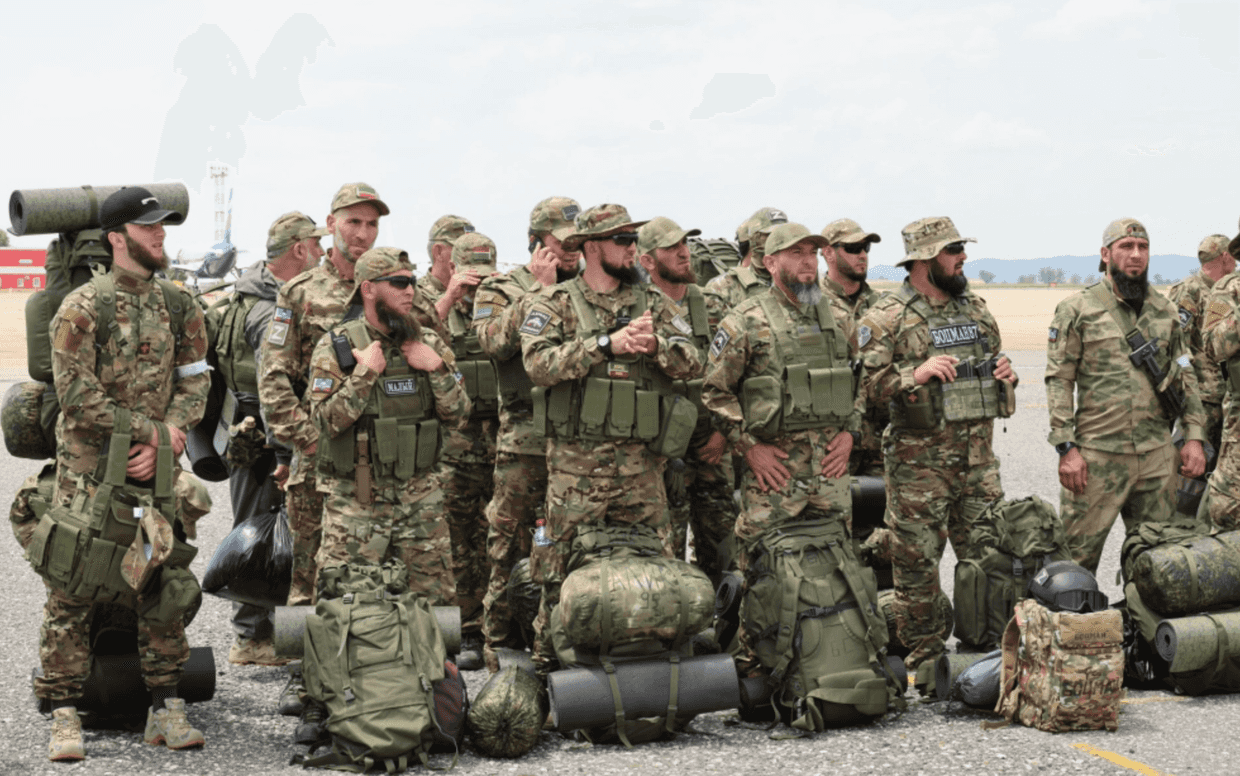 Sending military personnel from Grozny to fight in Ukraine. Photo: grozny-inform.ru.