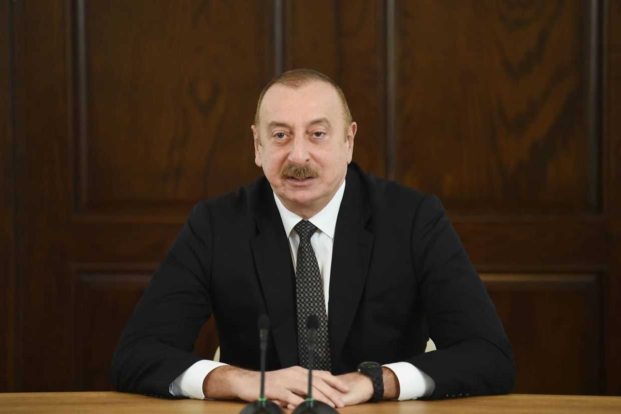 Azerbaijani President Ilham Aliyev. Official photo.