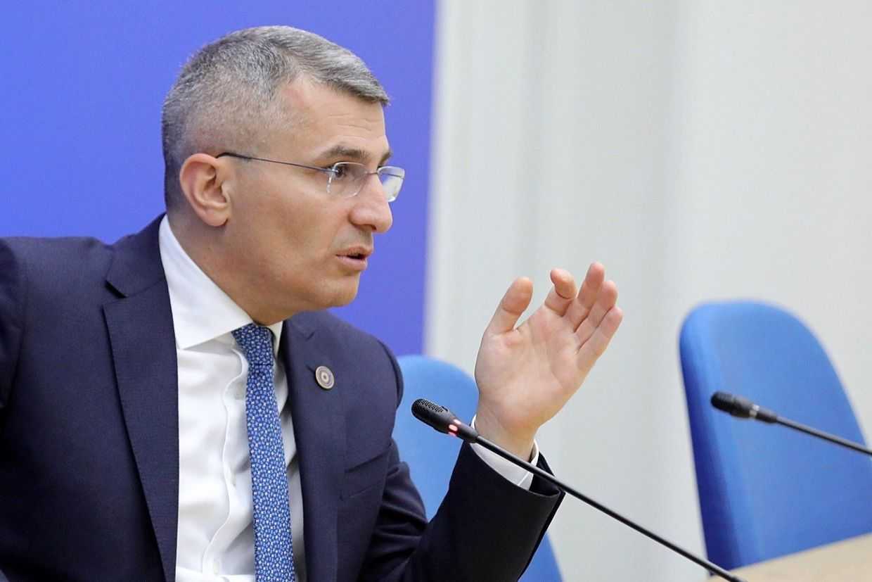 Mamuka Mdinaradze, State Minister for Coordination Among Law Enforcement Agencies of Georgia. Official photo. 