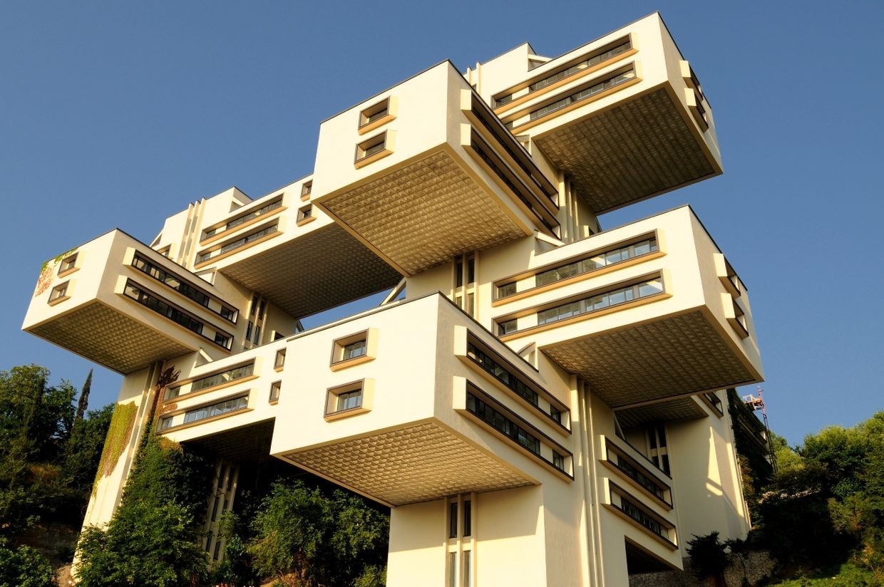The Bank of Georgia headquarters in Tbilisi. Photo via About Georgia.