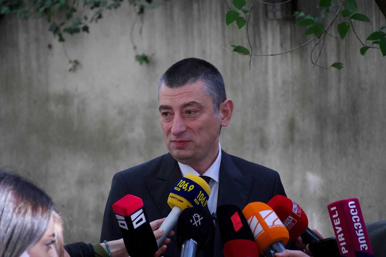 Giorgi Gakharia. Photo: Mariam Nikuradze/OC Media.