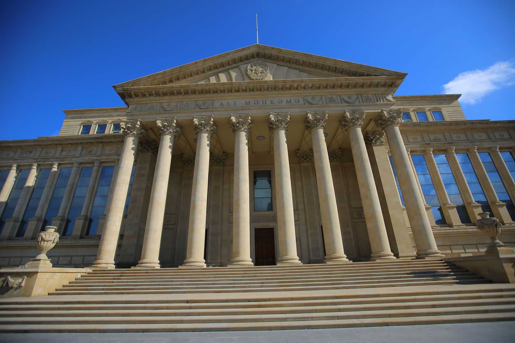 Azerbaijan's Supreme Court. Photo via Meydan TV.