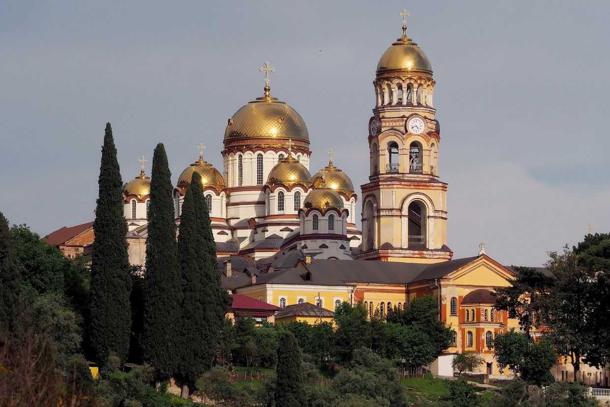 The New Athos Monastery. 