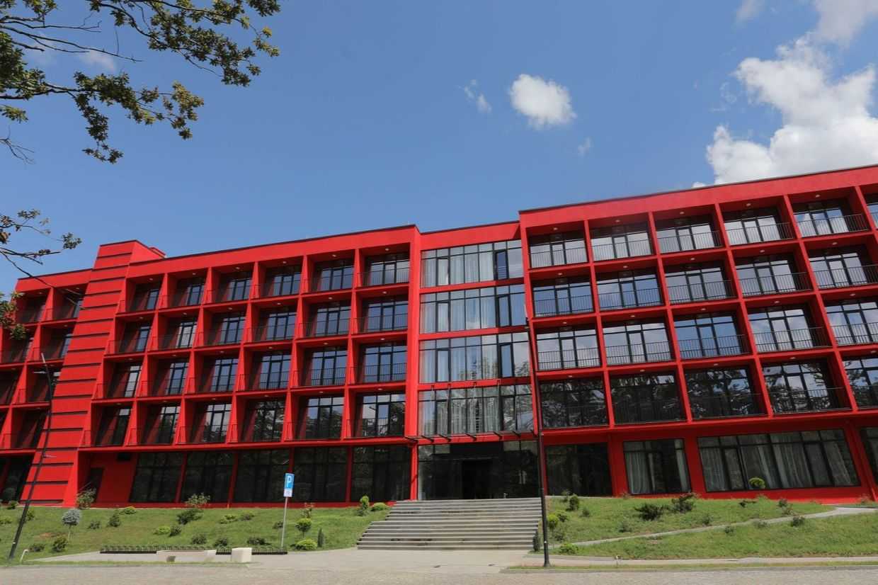 Kutaisi International University. Photo via Georgia Today.
