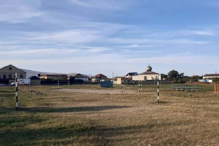 The village of Muzaim, Derbent, where the man was arrested. Photo via social media. 